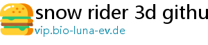 snow rider 3d github